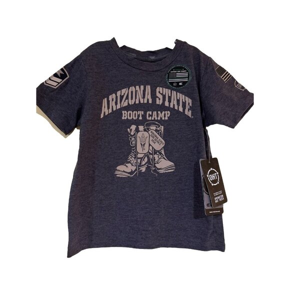 NEW ASU Arizona State Sun Devils Colosseum OHT Grey SS Tee Shirt Toddler 3T - Picture 1 of 6